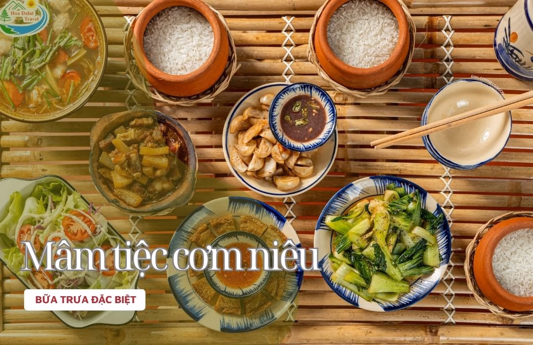 Sự kết hợp hài hòa giữa các món kho, chiên, canh và salad trong bữa cơm gia đình.