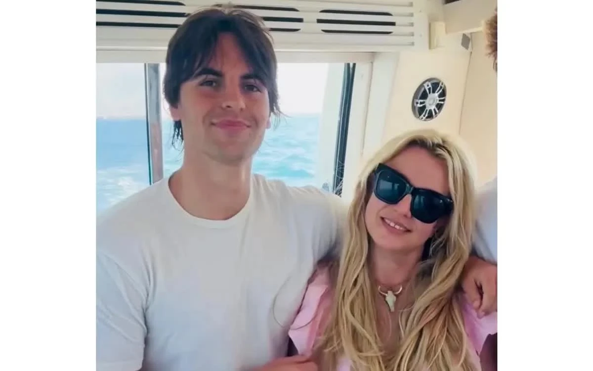 Britney Spears và con trai trong một bức ảnh được cô cập nhật trên mạng xã hội Instagram.